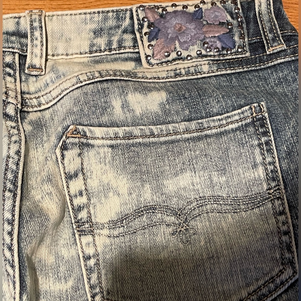 Elle Skinny Acid Washed Jeans - Picture 11 of 13